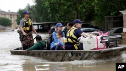 En images : inondations au Texas