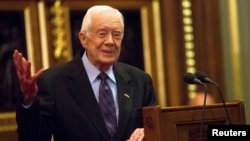 L'ancien président américain, Jimmy Carter.