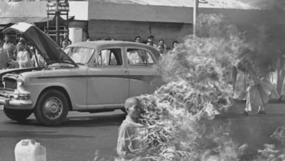 thich quang duc rage against the machine