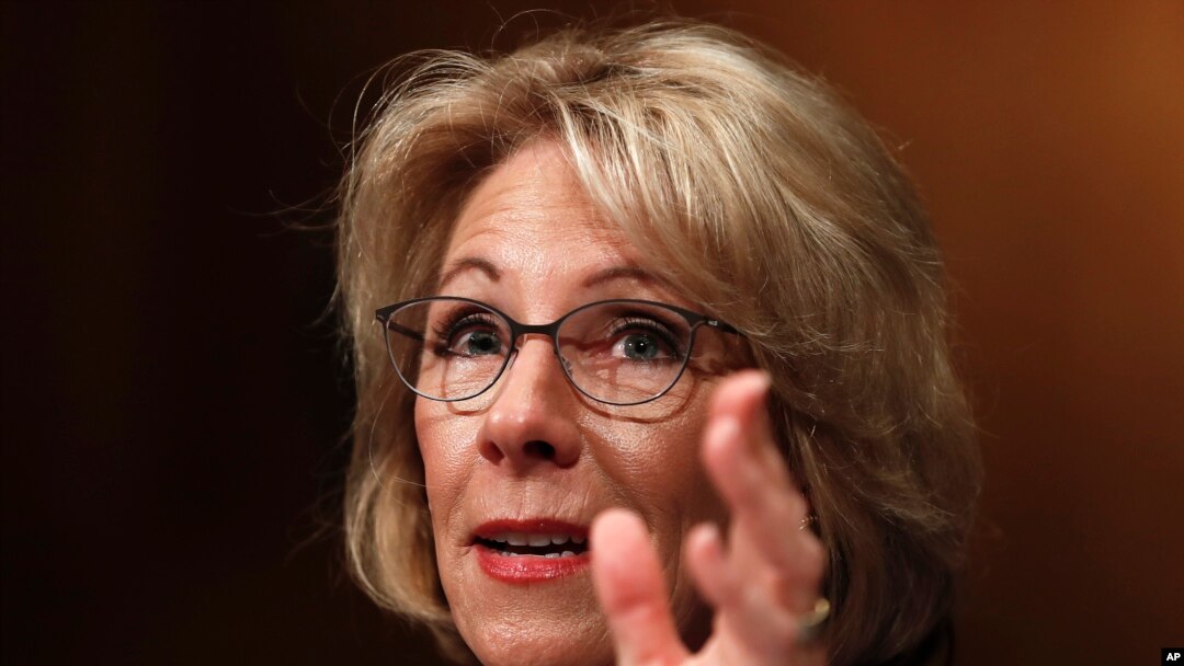 Trump Education Secretary
