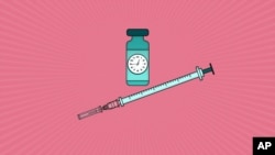 واکسن و سرنگ - نقاشی از پیتر هملین/آسوشیتدپرس