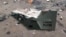 FILE - This undated photograph released by the Ukrainian military's Strategic Communications Directorate shows the wreckage of what Kyiv has described as an Iranian Shahed drone downed near Kupiansk, Ukraine.