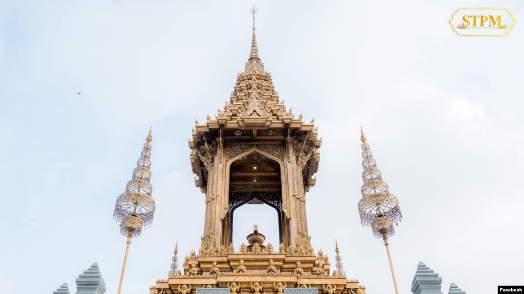 វិមានរដ្ឋធម្មនុញ្ញត្រូវបានសម្ពោធ នៅរាជធានីភ្នំពេញ នាថ្ងៃទី២៤ ខែកញ្ញា ឆ្នាំ២០២៤។ (Facebook / Samdech Thipadei Hun Manet, Prime Minister of Cambodia)