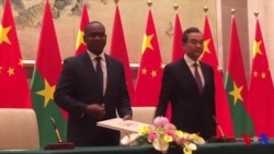Relations diplomatiques entre le Burkina Faso et la Chine (vidéo)