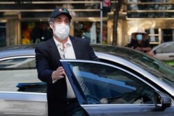 FILE - Michael Cohen arrives at his New York City apartment in this May 21, 2020 file photo.