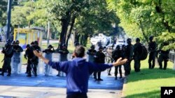 ARCHIVO. Foto de jornada de protestas en Venezuela.