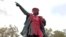 Red paint covers a statue of Christopher Columbus, Oct. 14, 2019, in Providence, R.I., after it was vandalized on the day named to honor him as one of the first Europeans to reach the New World. 