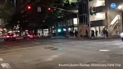 Portland'da Karşıt Gruplar Çatıştı Bir Kişi Öldü
