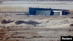 FILE - A National Security Agency (NSA) data gathering facility is seen in Bluffdale, about 25 miles (40 kms) south of Salt Lake City, Utah.