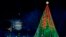 The National Christmas Tree in President's Park on the Ellipse in Washington, Nov. 28, 2018, with the White House in the background.