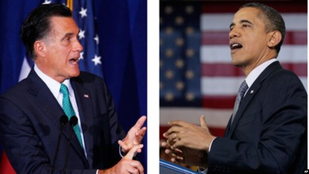 Mitt Romney dan Presiden Barack Obama memperoleh dukungan yang sama kuat dalam jajak pendapat terbaru oleh CBS dan New York Times (foto: dok). 