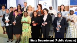 2016 Secretary of State’s International Women of Courage Award winners.