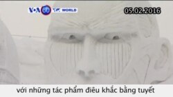 Khai mạc lễ hội tuyết thường niên tại Nhật Bản (VOA60)