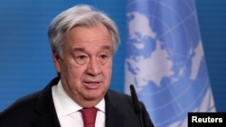 FILE - U.N. Secretary-General Antonio Guterres.