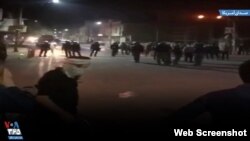 هفتمین شب اعتراضات در خوزستان