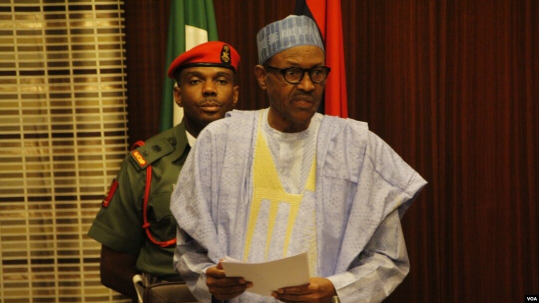 Perezida w’igihugu ca Nigeriya Muhammadu Buhari,