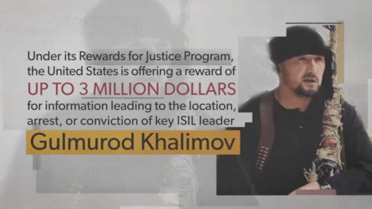 Rewards for Justice: Gulmurod Khalimov