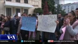 Dita e njëmbëdhjetë e protestave të studentëve në Tiranë