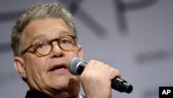 Al Franken au salon du livre de New York, le 6 janvier 2017