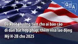 Đề xuất thưởng tiền cho ai báo cáo di dân bất hợp pháp; thêm visa lao động Mỹ H-2B cho 2025