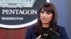 FILE—Deputy Pentagon press secretary Sabrina Singh speaks during a briefing at the Pentagon in Washington, January 29, 2024. 