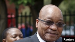 Le président sud-africain Jacob Zuma, Pretoria, décembre 2015. 