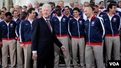 Bill Clinton ha sostenido una frecuente comunicación con la selección de fútbol de EE.UU. que viajó al pasado Mundial de Sudáfrica.