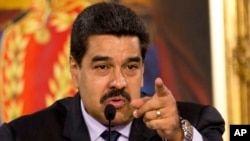 Le président du Venezuela Nicolas Maduro