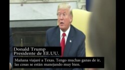 Trump anuncia su visita a Texas