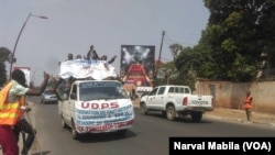 Manifestation de l'opposition à Lubumbashi, RDC, le 23 octobre 2017. (VOA/Narval Mabila)