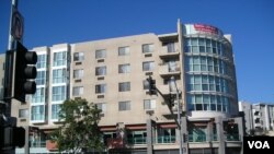 Walmart's proposed store at this site in Los Angeles' Chinatown has sparked protests against the retail giant.