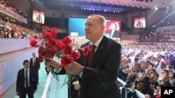 Recep Tayyip Erdogan, Ankara, Turquie, le 18 août 2018. 