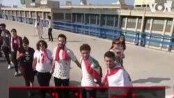 زنجیره انسانی معترضان لبنانی به طول ۱۷۱ کیلومتر