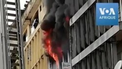 Incendie dans le quartier des affaires de Lagos