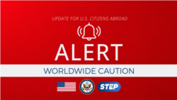US State Department security alert related to Iran 
