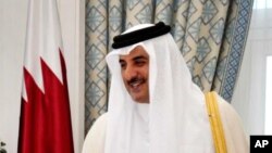 L’Emir du Qatar Cheikh Tamim Ben Hamad Al Thani, à Doha, au Qatar, 5 juin 2016. 