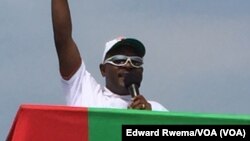 Pierre Nkurunziza, président du Burundi (Edward Rwema/VOA)