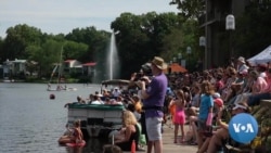 Reston's Annual Swimming of the Boats