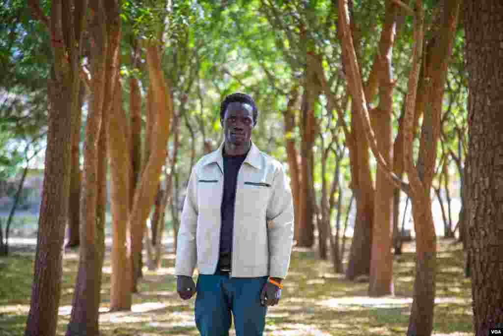 Yassin Hassen, a local journalist working for Nuba Reports has been reporting on Sudan’s civil war since it began in 2011. Without him the war in the Nuba mountains would be all but forgotten. (Adam Bailes/VOA News)