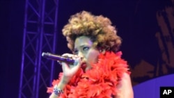 Macy Gray actua no 3º Festival de Jazz de Luanda, 2011