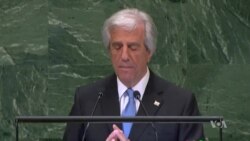 Presidentes de Uruguay y Colombia