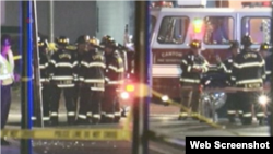 伊利诺伊州坎顿社区发生天然气爆炸造成伤亡。（视频截图）