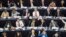 Members of the European Parliament take a vote in Strasbourg, France, Sept.12, 2018.