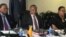 UMnu. Kgalame Mothlante owayengumongameli kwele South Africa lamanye amalunga ekhomishini ekholisisa ukudutshulwa kwabantu eHarare 
