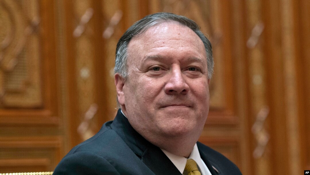 Mike Pompeo, secretario de Estado de Estados Unidos, reiteró el domingo el apoyo de la administración Trump al presidente interino de Venezuela, Juan Guaidó.