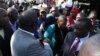 Prime Minister Morgan Tsvangirai in his meet the people campaign