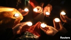 তেহরানে ফিলিস্তিনিদের স্মরণে একটি সমাবেশ। ১৭ অক্টোবর, ২০২৩। রয়টার্স ফাইল ছবি।