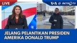 Laporan VOA untuk MetroTV: Pelantikan Presiden Amerika Serikat Donald Trump