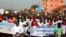 Manifestação em Bissau