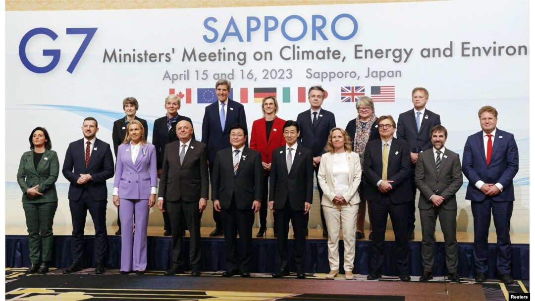 G7 Ministers' Meeting on Climate, Energy and Environment in Sapporo